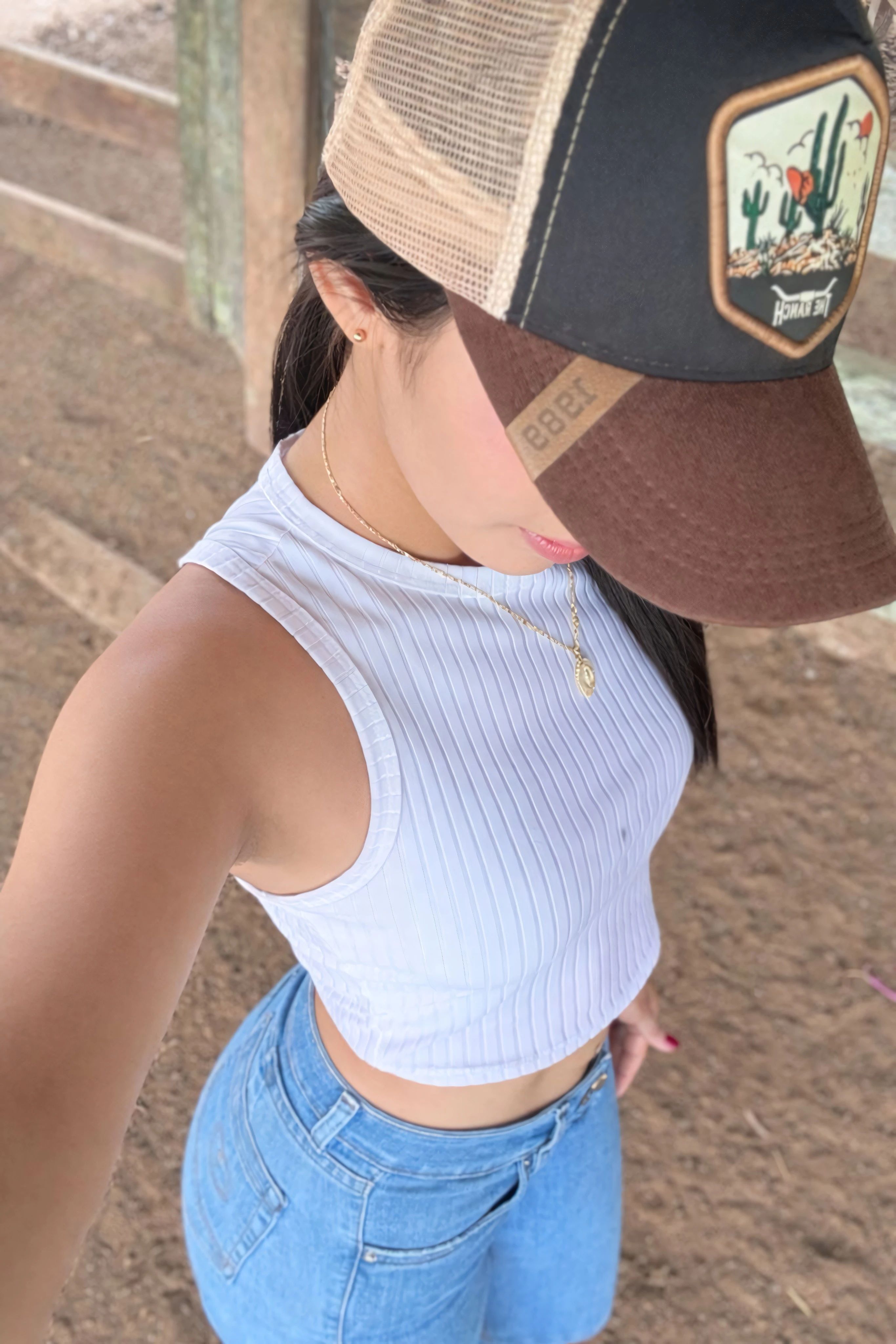 Gorra Desert — detalle